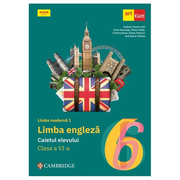 This material is in accordance with the 2017 Romanian Curriculum for the subject Modern Language 1 Grades 5-8 approved by ministerialdecree No 33932017 Programa &351;colar&259; pentru disciplina Limba modern&259; 1 Clasele a V-a- a Vlll-a aprobat&259; prin ordin al ministruluiNr 33932017This publication is the product of the collaboration between Cambridge University Press and Art KlettAdapted by 