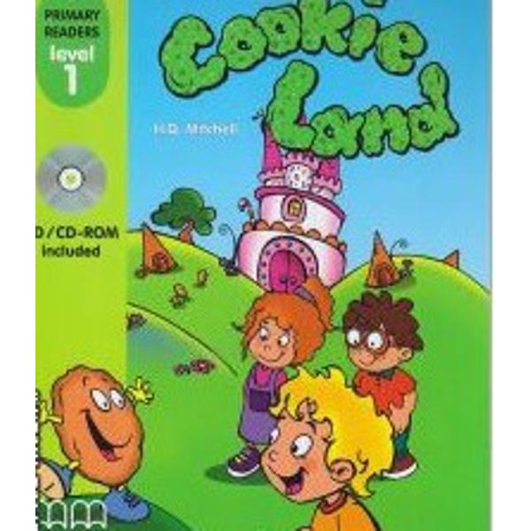 Level 1 reader- Cookie Land - by H Q MitchellHeadwords 85Join Ricky Lulu and Sam as they journey to Cookie Land to save the cookie population from the terrifying Big Mouth