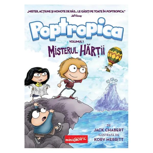 „Mister ac&539;iune &537;i hohote de râs Le g&259;si&539;i pe toate în Poptropica” Jeff KinneyBestseller New York TimesCând o plimbare cu balonul cu aer cald se termin&259; cu o pr&259;bu&537;ire pe o insul&259; necunoscut&259; Oliver Mya &537;i Jorge cred c&259; deja li s-a întâmplat tot ce putea fi mai r&259;uDoar c&259; lucrurile se complic&259; &537;i mai tare copiii sunt 