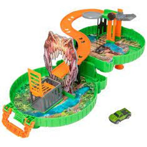 Teamsterz - Set Pista Dinozaur Cu 1 Masinuta N00041500