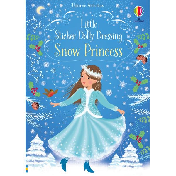 The Snow Princess is hosting a grand winter ball at her Ice Palace Dress the dolls for a walk in the snow go ice skating have a magical night at the ball and experience lots more With over 200 stickers of beautiful winter outfits decorations and accessories 