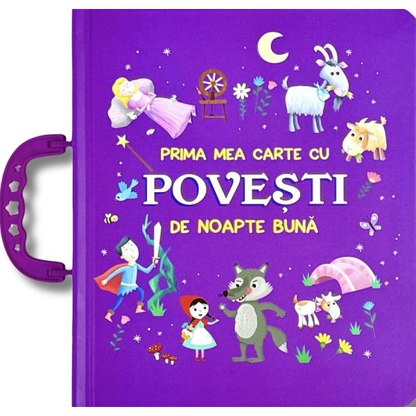 Aceasta carte fermecatoare aduce la viata povesti de noapte buna concepute special pentru cei mici Cu pagini cartonate colturi rotunjite ilustratii captivante si texte simple fiecare poveste este perfecta pentru a pregati copiii pentru somn oferindu-le momente de liniste si visare Volumul este ideal pentru a cultiva dragostea pentru lectura si a incuraja imaginatia copiilor facand din fiecare seara o aventura plina de magieIlustratii color