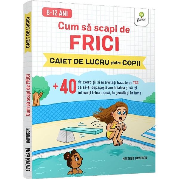 Cum sa scapi de frici 40 de exercitii si activitati bazate pe TCC ca sati depasesti anxietatea si sati infrunti frica acasa la scoala si in lume Grijile care te apasa mereu pot sa te impiedice sa te distrezi cu prietenii sa te bucuri de hobbyuri sporturi sau scoala Acest caiet de lucru te va ajuta sa faci iar lucrurile care iti placCaietul de lucru Cum sa scapi de frici contine o multime de idei si activitati care 