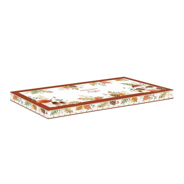 Platou de portelan Autumn Breeze 35x15 cm Easy Life R1109aubr