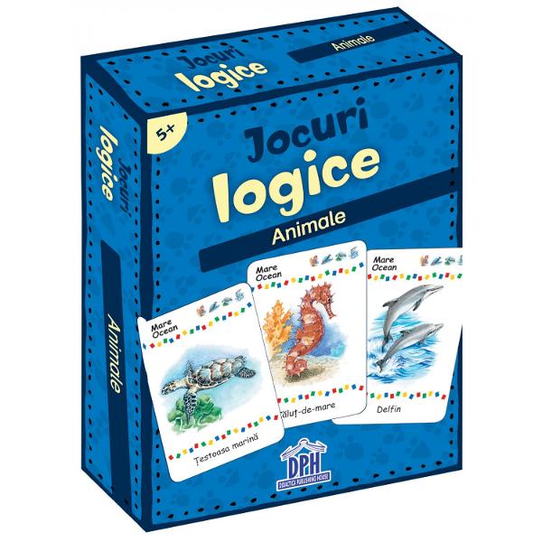 5 ani  2-4 juc&259;toriUn joc superdistractiv- Unde tr&259;ie&537;te fiecare Un joc antrenant cu informa&539;ii despre locul de via&539;&259; al diferitelor animale- Dezvolt&259; concentrarea &537;i aten&539;ia la detalii Specifica&539;iiPagini 48 jetoaneM&259;rimi Cutie - 9 x 125 cm Jetoane - 58 x 88 cmCopert&259; Cutie