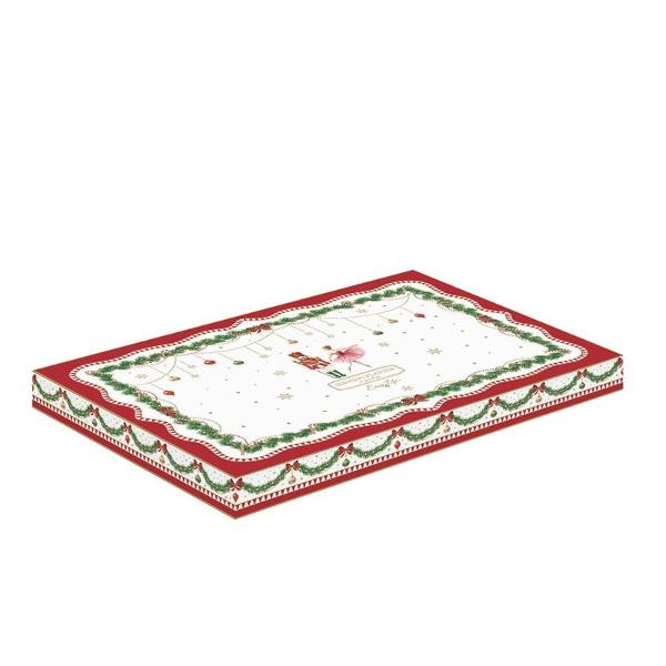 Platou de portelan Magie de Noel 35x32 cm Easy Life R1116mnoe