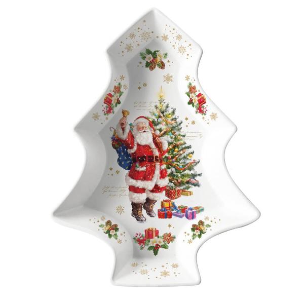 Platou de portelan Christmas Memories 215 x285 cm Easy Life R1095chme