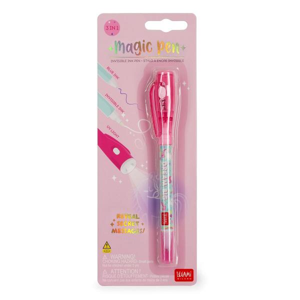 Pix cu cerneala invizibila Magic Pen Unicorn Legami MIN0001