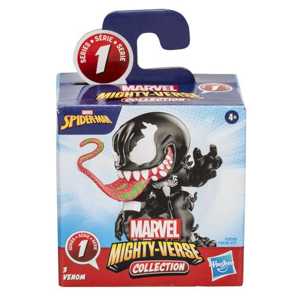 Imaginati-va super-eroii si raufacatorii tai preferati in forma de buzunar Colectia Marvel Spider-Man Mighty-Verse Series 1 are 6 personaje din care sa aleaga Spider-Man Green Goblin Miles Morales Venom Spider-Gwen si Spider-Man 2099 Fiecare figura de actiune masoara 572 cm si prezinta ipostaze dinamice de actiune care sunt gata pentru timpul de joaca sau pentru afisare interesanta Aceste miniaturi adorabile sunt micile cadouri sau premii perfecte pentru baieti si fete Colecteaza 