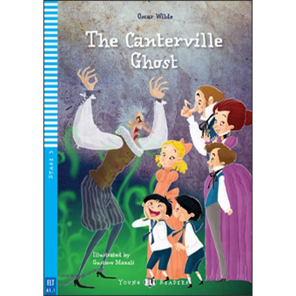 Do you believe in ghosts Well the Otis family didn’t until they met the Canterville Ghost This is a story of life and death and love … of a ghost trapped in the present because of the bad thing he did in the past and how a young girl helps him to move on Tags The Supernatural  Human valuesTagsThe Supernatural  Human values In this Reader you will findGames and language activities  An audio recording of the story  A picture dictionarybr 