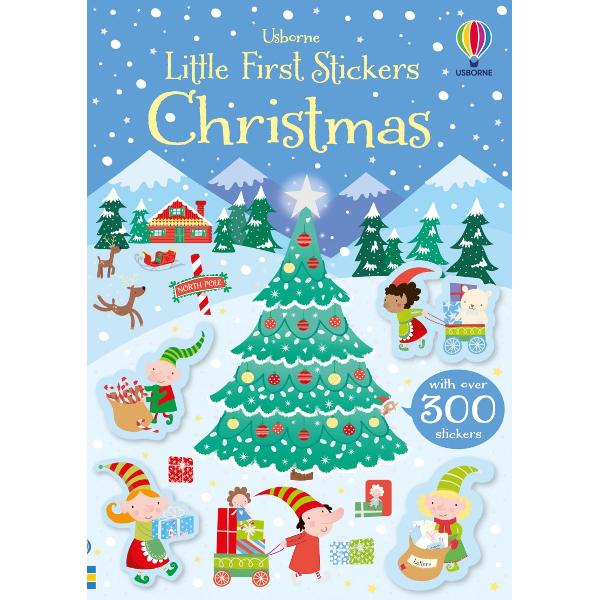 Discover the magic of Christmas with this festive sticker book Scenes to decorate include Santas workshop a Christmas tree and a winter campfire and there are over 300 stickers of animals Christmas presents decorations and much more