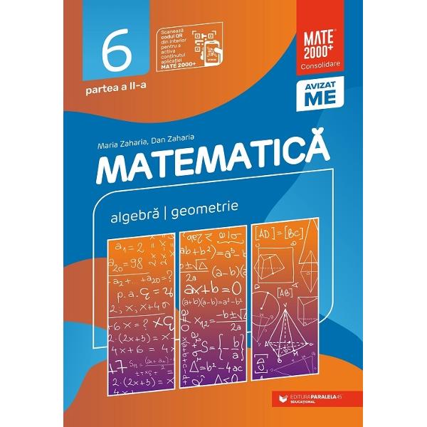 Avizat MEN conform OM nr 469602082019Seria de lucr&259;ri MATE 2000 CONSOLIDARE destinat&259; claselor de gimnaziu respect&259; toate cerin&539;ele programei referitoare la competen&539;e generale competen&539;e specifice &537;i con&539;inuturi oferind sugestii metodologice dintre cele mai atractivePrin urmare pentru fiecare capitol din program&259; sunt 