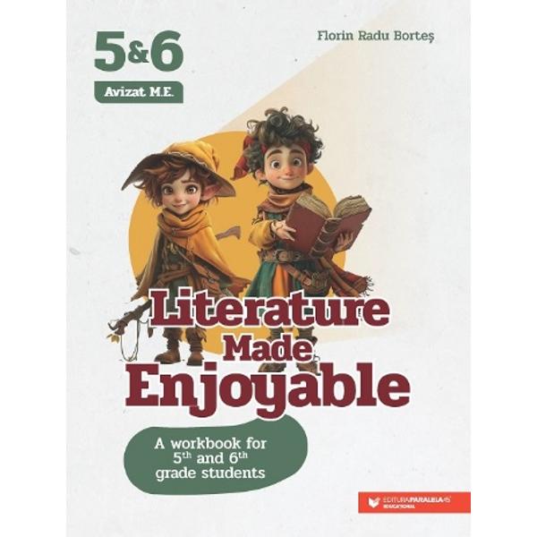 Literature Made Enjoyable este o invita&539;ie spre fascinanta lume a c&259;r&539;ilor Aceast&259; culegere invit&259; elevul s&259; exploreze universul lecturii – un univers în care poate fi cavaler sau erou prin&539; sau prin&539;es&259; îi poate înso&539;i pe Robin Hood &537;i pe Alice în nenum&259;ratele lor aventuri îi poate înfrunta pe Shere 