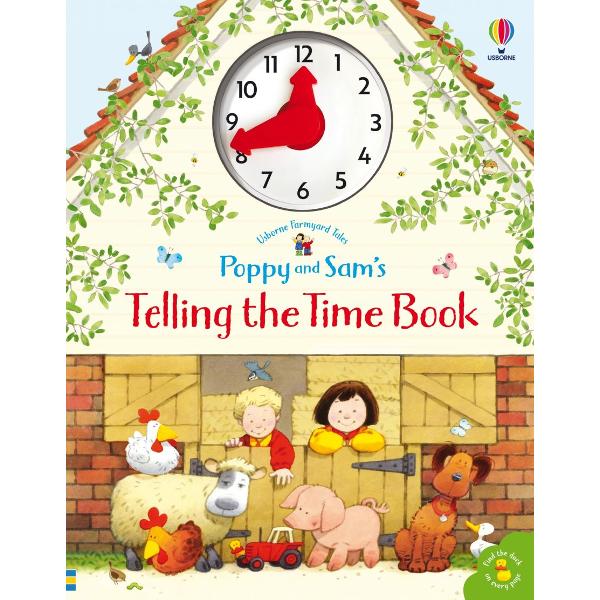 Follow a day in the life of the Boot family as Poppy and Sam learn to tell the time along with the reader Young readers can turn the hands on the attached clock face to match the time of all kinds of activities on Apple Tree Farm