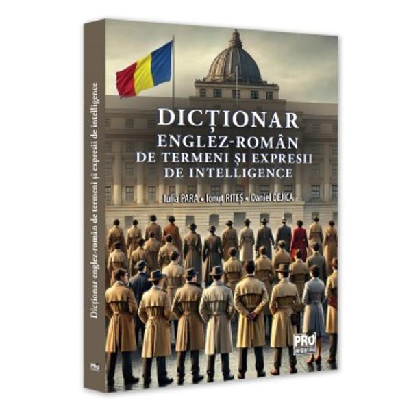 Destinat tuturor categoriilor de cititori acest dictionar incerca sa ofere posibilitatea unei mai bune intelegeri a termenilor din domeniul „intelligence” si sa raspunda nevoii de a crea competente lingvistice necesare aceste lumi in care a comunica corect este esential Termenii din domeniul abordat nu sunt doar cuvinte Acestia reprezinta notiuni complexe procese produse structuri care necesita inainte de toate o traducere corecta care sa poata 