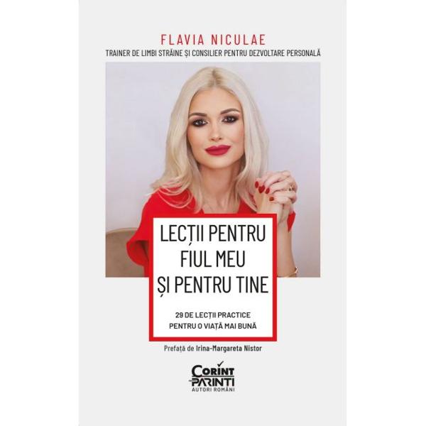 „Lec&539;ii pentru fiul meu &537;i pentru tine te va înv&259;&539;a cum s&259; treci peste suferin&539;&259; s&259; devii puternic &537;i s&259; î&539;i p&259;strezi principiile pentru a avea o rela&539;ie împlinit&259; Vei înv&259;&539;a s&259; î&539;i gestionezi emo&539;iile s&259; stabile&537;ti obiective clare &537;i s&259; construie&537;ti rela&539;ii s&259;n&259;toaseÎn aceast&259; carte 