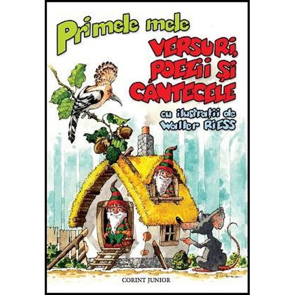 Aceast&259; carte minunat ilustrat&259; de Walter Riess – unul dintre cei mai importan&355;i ilustratori de carte din România — reune&351;te versuri poezii &351;i cântecele cunoscute de cei mai mul&355;i dintre noi p&259;rin&355;i sau bunici Sunt adunate într-un singur volum cele mai frumoase dintre ele numai bune de împ&259;rt&259;&351;it cu copiii de peste 2 ani Acestea fac 
