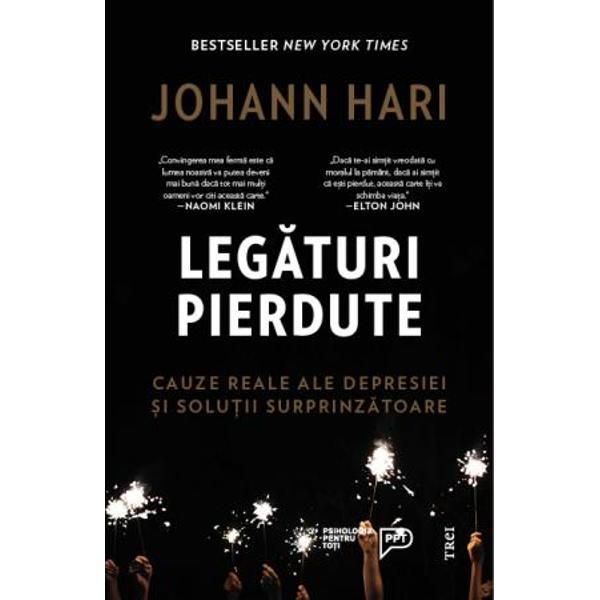 CE PROVOACA DEPRESIA SI ANXIETATEA  Si cum pot fi vindecate  Cunoscutul jurnalist Johann Hari a suferit de depresie din copilarie si a inceput un tratament cu antidepresive cand era adolescent I s a spus de nenumarate ori ca problemele sale erau cauzate de un dezechilibru chimic din creier La varsta adulta dupa ce s a specializat in stiinte sociale a inceput sa cerceteze daca acest fapt era adevarat  ndash  si a aflat ca aproape tot ceea ce i se spusese despre depresie si anxietate era gresit  