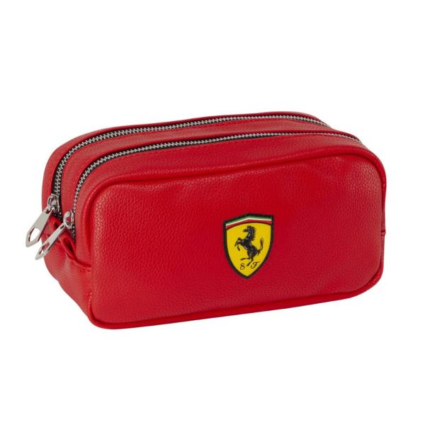 Penar compartimentat cu 2 fermoare Ferrari rosu este un produs exceptional pentru fanii Ferarri si Formula 1 Alege azi produse unice exceptionale pentru cei dragi tie Marca Ferarri este foarte cunoscuta la nivel international si este un produs premium pentru cei dragi tie