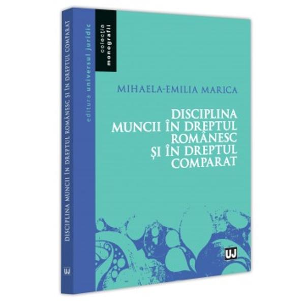 Structurata în &537;ase capitole lucrarea face o trecere în revista a câtorva aspecte teoretice &537;i practice legate de domeniul complex al disciplinei muncii Într-o perspectiva a eviden&539;ierii pe de o parte a specificului reglementarilor interne în lumina doctrinara &537;i jurispruden&539;iala iar pe de alta parte a elementelor de drept comparat cu referire la state precum Belgia Republica Dominicana Fran&539;a 