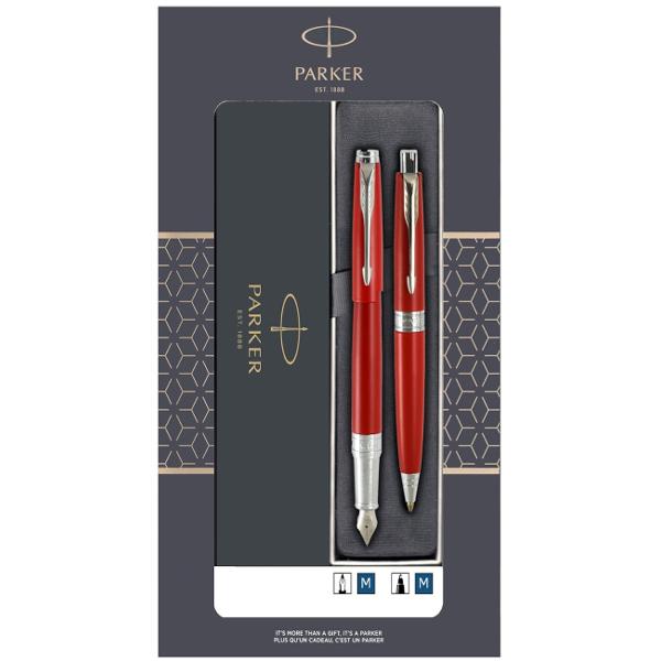 Setul Parker Aster format dintr-un stilou &537;i un pix este conceput pentru a oferi o experien&539;&259; de scriere elegant&259; &537;i precis&259; Cu un design atemporal acest set este potrivit atât pentru uz personal cât &537;i ca un cadou deosebit oferind o combina&539;ie de stil &537;i func&539;ionalitate Este prezentat într-o caset&259; elegant&259; cu fereastr&259; ideal&259; pentru p&259;strare sau pentru a fi oferit&259; cadoubr 