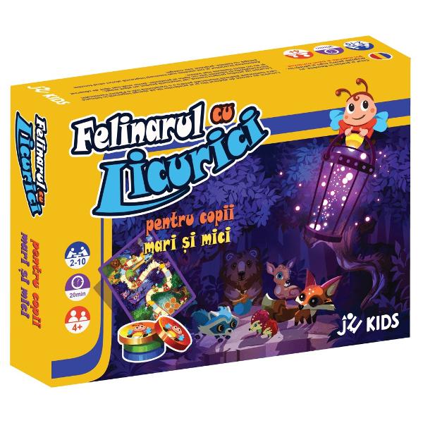 Felinarul Cu Licurici – board game de cooperareÎmbarca&539;i-v&259; într-o aventur&259; magic&259; al&259;turi de noii prieteni licurici cu acest board game captivant &537;i educativ creat special pentru 