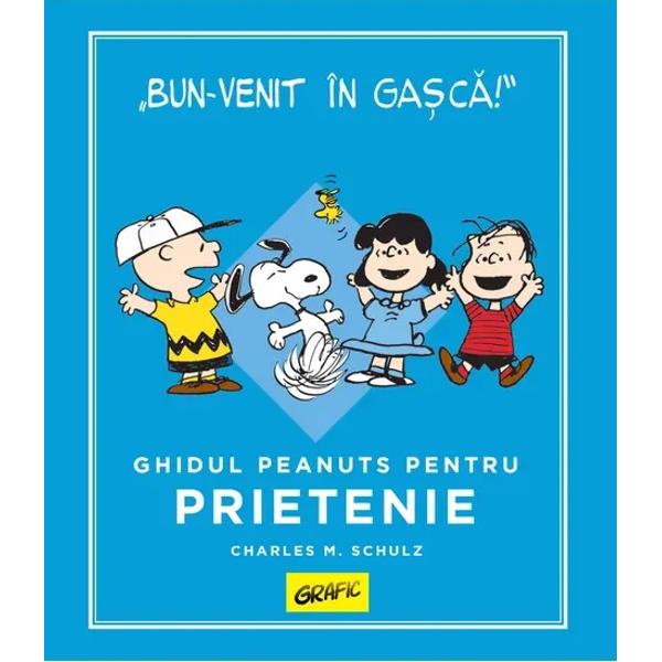 „Lumea din PEANUTS este un microcosmos o mic&259; comedie uman&259; atât pentru cititorul inocent cât &537;i pentru cel sofisticat” Umberto EcoPEANUTS este una dintre cele mai cunoscute benzi desenate din lume unic&259; la momentul apari&539;iei sale pentru c&259; personajele erau copii care ar&259;tau ca ni&537;te copii dar care de cele mai multe ori aveau gânduri &537;i discu&539;ii de adul&539;i Charlie Brown Snoopy Lucy Linus 