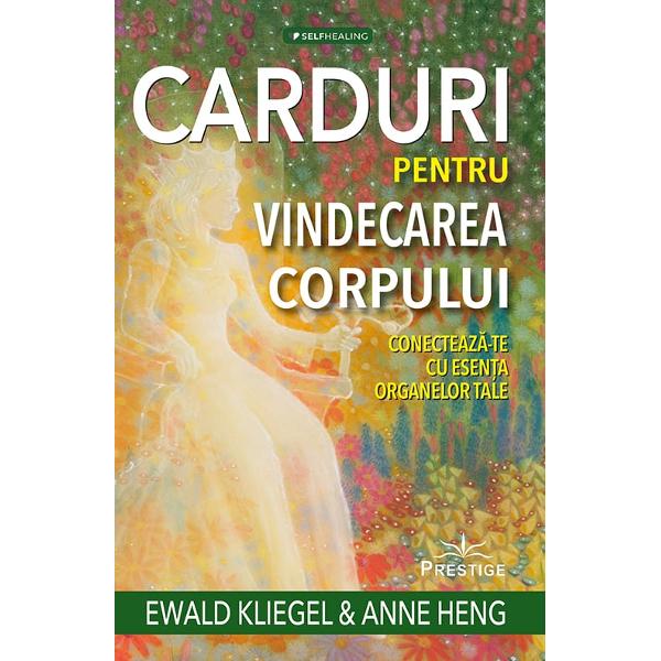 Cele 52 de carduri pe care le-am adus din lumea spirituala precum si mesajele lor te pot ajuta sa creezi strategii si te pot ghida in rezolvarea situatiilor dificile legate de sanatatea ta Alaturi de 4 Jokeri ce reprezinta principiile feminine si masculine ale vietii aceste carduri iti pot servi ca unelte pentru prevenirea problemelor de sanatate Fie ca lucrezi cu Spirala Sanatatii Constelatia Organelor sau cu Matricea Sanatatii o etalarea mai complexa care imbratiseaza cele 