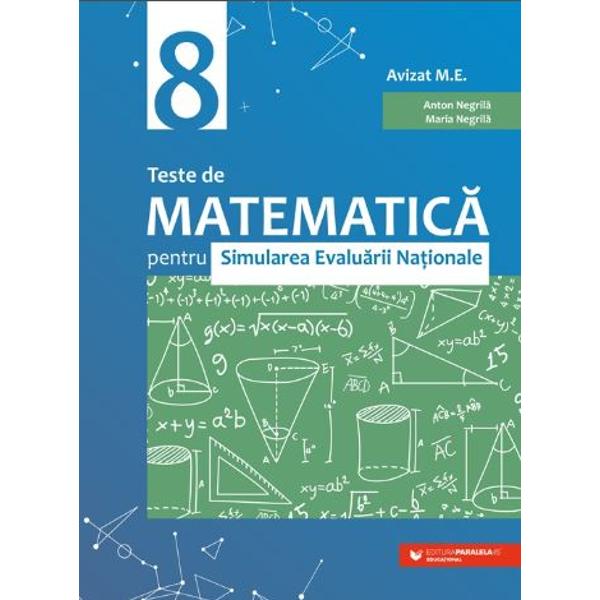 Simularea examenului de Evaluare Na&539;ional&259; sus&539;inut&259; de elevii clasei a VIII-a reprezint&259; un reper important în parcursul &537;colar al acestora deoarece îi familiarizeaz&259; cu rigorile examenului &537;i le ofer&259; o imagine clar&259; a nivelului real de preg&259;tire atins la disciplina respectiv&259;Aceast&259; lucrare se adreseaz&259; elevilor de clasa a VIII-a care doresc s&259; aprofundeze &537;i s&259; 