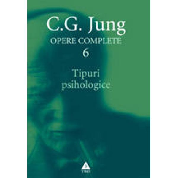 Cartea Tipuri psihologice se numa&131;ra&131; printre cele mai cunoscute contributii ale lui Jung la psihologie Autorul isi propune sa&131; delimiteze pe baza experientei sale clinice cateva tipuri de structura&131; si de functionare a psihicului cu scopul de a oferi cititorului repere pentru a se intelege mai bine pe sine si pe ceilalti oameniCapitolul final al volumului contine definitiile principalilor termeni jungieni elaborate de chiar cel care i-a introdus in limbajul de 