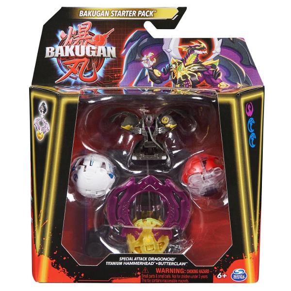 Acest set include 1 Bakugan Atac Special prin Rotire si 2 bile Bakugan de baza plus carti de joc pentru a intra in actiune Foloseste cardul de lansare si cordonul de lansare incluse pentru a activa Bakugan-ul rotitor Combina-ti Bakugan-ul cu ajutorul sistemului de legare a bilelor in mai multe parti Pur si simplu prinde partea de sus a personajului de partea de jos sisau inelul armei Atac Special si pregateste-te de lupta Cu cat colectionezi mai multe cu atat mai multe vei putea 