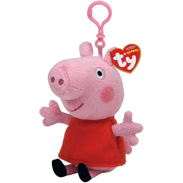 Breloc de plus TY Original Beanies - Peppa Pig 85 cm TY46131