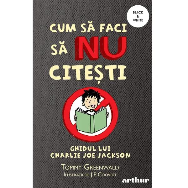 Ghidul lui Charlie Joe Jackson este o poveste amuzant&259; &537;i inteligent&259; despre un pu&537;ti care nu vrea nici m&259;car s&259; se ating&259; de vreo carteCharlie Joe Jackson este cel mai înr&259;it necititor din lume Pân&259; la un punct reu&537;e&537;te s&259; se fofileze &537;i nu cite&537;te nicio carte cap-coad&259; Dar odat&259; ajuns în &537;coala general&259; nu mai poate evita atât de u&537;or lecturile 