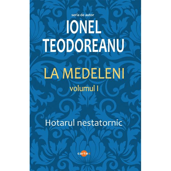 La Medeleni 3 vol-Ionel TeodoreanuRoman de atmosfera polifonic si autoreferential La Medeleni ramane una dintre operele de referinta ale autorului sau si chiar una dintre scrierile interbelice durabile Putini dintre criticii contemporani lui Ionel Teodoreanu s-ar fi asteptat probabil ca trilogia sa treaca cu bine proba timpului Insa astazi la aproape un veac de la aparitia cartii valentele sale de modernitate – lasand deoparte excesul metaforic si febricitatea 