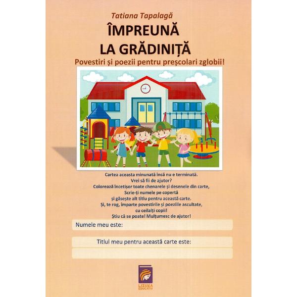 Omul este o fiinta sociala a carei desavarsire depinde de relatia cu semenii sai relatie care incepe in familie si gradinita cand se pun bazele formarii si dezvoltarii personalitatii copilului La gradinita se formeaza aproximativ 80 din abilitatile socio-emotionale pe care un om le foloseste pe parcursul vietii Interactiunea cu ceilalti copii este vitala pentru intelegerea normelor sociale pentru dezvoltarea inteligentei emotionale Impreuna la gradinita este cartea care ii va ajuta in 