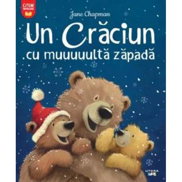 Se apropie Cr&259;ciunul &537;i fulgii se învârtejesc la geamul c&259;su&355;ei ur&537;ilor– Uraaaa se bucur&259; ursule&355;ii S&259; mai ning&259; S&259; mai ning&259;&536;i într-adev&259;r stratul de z&259;pad&259; cre&537;te &537;i tot cre&537;teCurând ajunge aproape la acoperi&537;Oare ninsoarea se va mai opri VREODAT&258;