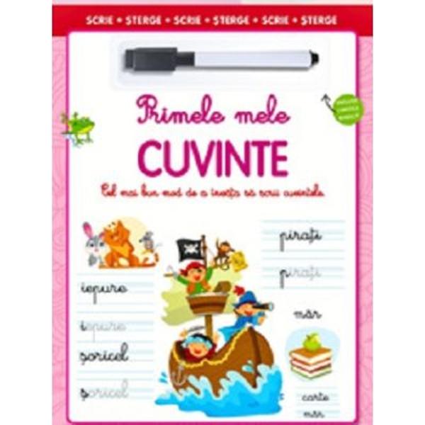 Primele mele cuvinte - Scrie - Stergepagini laminatereutilizabilcarioca speciala