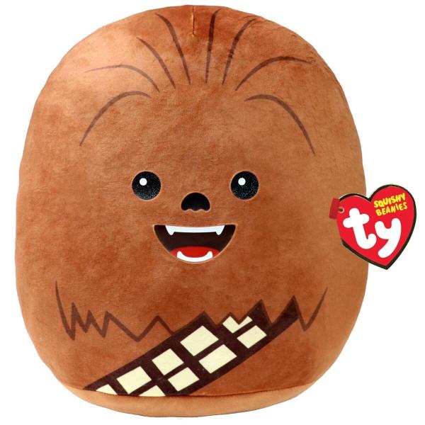 Jucarie de plus TY Squishy Beanies - Star Wars Chewbacca 30 cm TY39357