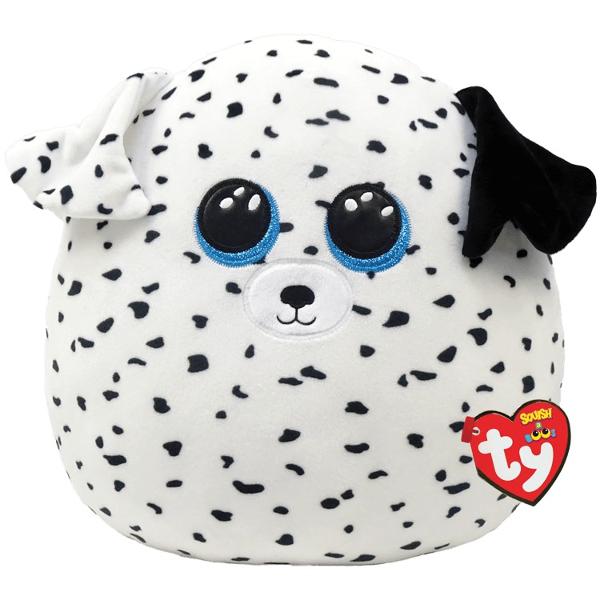 Jucarie de plus TY Squishy Beanies - Fetch caine dalmatian 22 cm TY39318