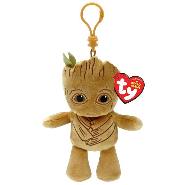 Breloc de plus TY Beanie Babies - Marvel Groot 85 cm  TY34005