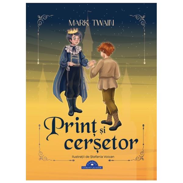 Publicat&259; pentru prima oar&259; în 1881 Prin&355; &351;i cer&351;etor se num&259;r&259; printre cele mai citite &351;i iubite c&259;r&355;i ale copil&259;rieiFaimoasa poveste plasat&259; în anul 1547 urm&259;re&537;te schimbul de vie&539;i dintre Tom Canty un cer&537;etor care locuie&537;te în Curtea Gunoaielor cel mai s&259;r&259;c&259;cios col&539; al Londrei &537;i Eduard prin&539;ul de Wales fiul regelui 