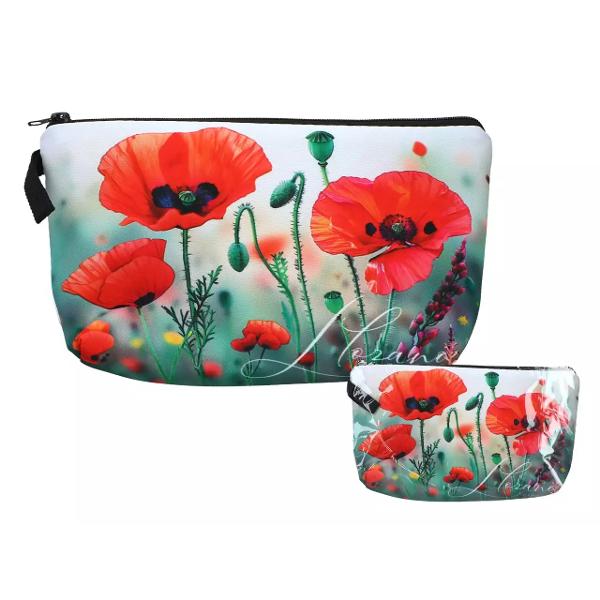 Îmbog&259;&539;e&537;te-&539;i stilul cu acest portfard elegant inspirat din lucrarea „Maci” a artistei Laura Lozano Cu un design vibrant &537;i delicat care evoc&259; frumuse&539;ea florilor &537;i armonia naturii acest portfard este perfect pentru a-&539;i p&259;stra produsele esen&539;iale organizate &537;i într-un cadru artistic&128313; Design artistic – Decorat cu detalii din 