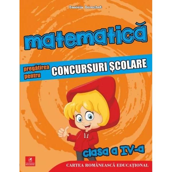 Lucrarea de fa&355;&259; se adreseaz&259; tuturor elevilor din clasa a IV-a care sunt stimula&355;i s&259; participe la concursuri &351;colare Numai participând la aceste competi&355;ii ei î&351;i pot pune la încercare propriile capacit&259;&355;i &351;i performan&355;e Se educ&259; astfel pentru marile confrunt&259;ri de mai târziu &351;i î&351;i dezvolt&259; totodat&259; gândirea logic&259; interesul pentru matematic&259; &351;i 