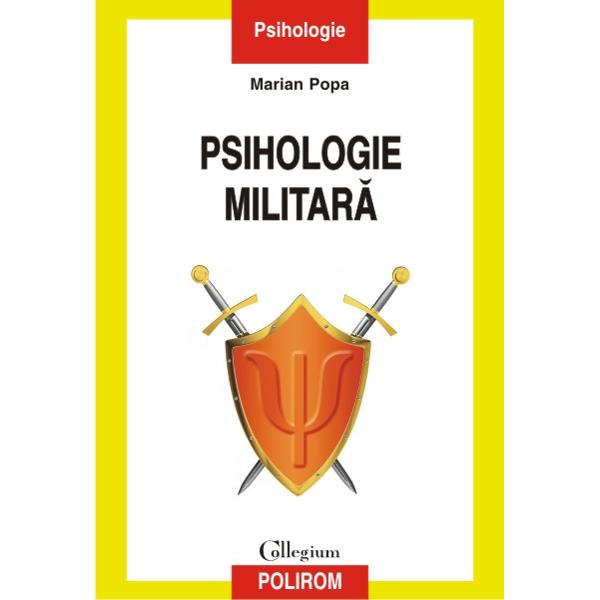 Nevoia de a spori eficien&539;a activit&259;&539;ilor de tip militar la nivel individual de grup &537;i organiza&539;ional a dus la apari&539;ia psihologiei militare un domeniu complex în care se reg&259;sesc elemente de psihologie organiza&539;ional&259; a personalit&259;&539;ii clinic&259; &537;i experimental&259; Volumul abordeaz&259; psihologia militar&259; ca pe un corp de aplica&539;ii ale diverselor ramuri ale psihologiei în contextul categoriilor 