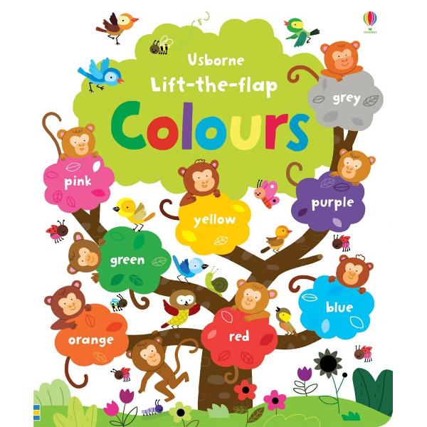 A fun and exciting way for children to learn about colours with over 60 flaps to lift With plenty of questions to answer and talk about this book is perfect for sharing together Includes naming matching and counting activities