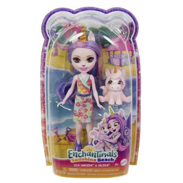 Lasati aceste papusi adorabile si prietenii lor animalute sa va incante Papusile Enchantimals &trade sunt personaje care impartasesc o legatura speciala cu prietenii lor animalute - sunt mereu impreuna si arata la fel 7 personaje in sortiment Fiecare se vinde separat in functie de disponibilitate Culorile si decoratiunile pot varia
