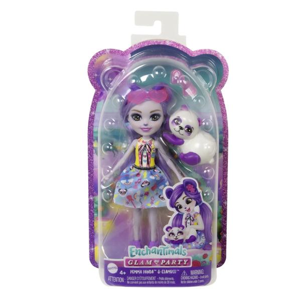Enchantimals Papusi Si Animalute Pemma Panda Si Clamber MTFNH22_HNT58 Lasati aceste papusi adorabile si prietenii lor animalute sa va incante Papusile Enchantimals &trade sunt personaje care impartasesc o legatura speciala cu prietenii lor animalute - sunt mereu impreuna si arata la fel 7 personaje in sortiment Fiecare se vinde separat in functie de disponibilitate Culorile si decoratiunile pot varia