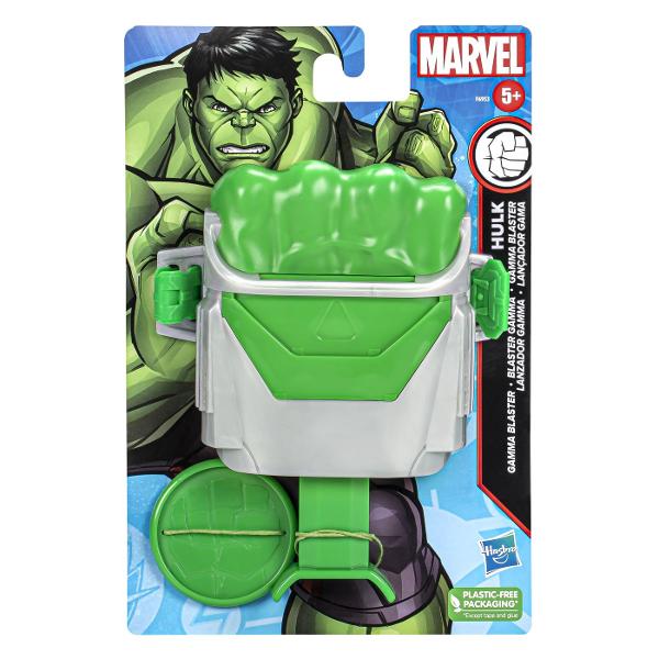 Copiii isi pot imagina ca apara lumea precum supereroii lor preferati cu acest echipament pentru joc pe roluri inspirat din Universul cinematic Marvel care include Avengers Infinity War Eroii in devenire isi pot imagina ca protejeaza lumea de raufacatori precum Thanos Acest pachet contine arma pumnul lui Hulk blaster
