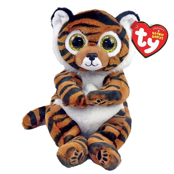 Jucarie de plus TY Beanie Bellies - Clawdia tigru 15 cm TY40546