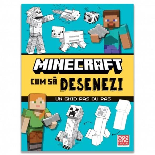 Un ghid oficial pentru fanii MinecraftAceast&259; carte te invit&259; s&259; descoperi arta desenului în stilul unic al universului Minecraft Cu instruc&539;iuni simple &537;i clare vei înv&259;&539;a cum s&259; desenezi personaje creaturi &537;i obiecte emblematice din joc pornind de la forme de baz&259; pân&259; la detalii impresionante- Ce vei g&259;si în carteAceast&259; lucrare con&539;ine pagini 